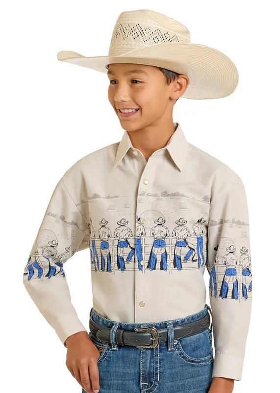 Boy's Panhandle Slim Snap Front Shirt #SBN2S06642