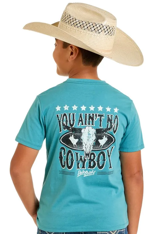 Boy's Rock & Roll Cowboy Graphic T-Shirt #BB21T06792