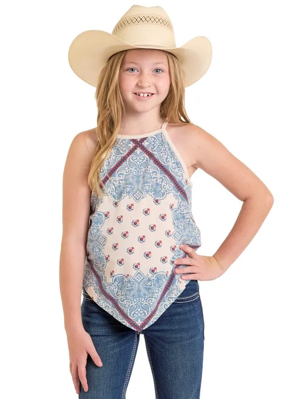 Girl's Rock & Roll Cowgirl Tank #BG20T06288