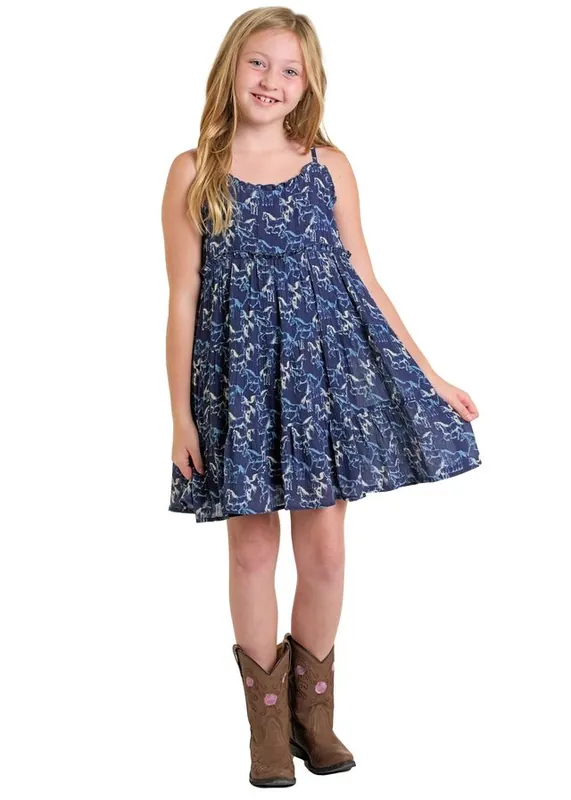 Girl's Rock & Roll Cowgirl Dress #BGD0R06300