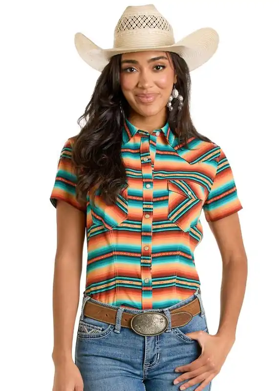 Women's Panhandle Slim Performance Snap Front Shirt #LWN3S06796 - WHITE LABEL