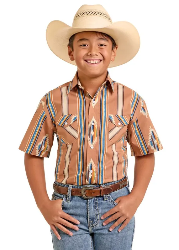 Boy's Panhandle Snap Front Shirt #PBN3S06578