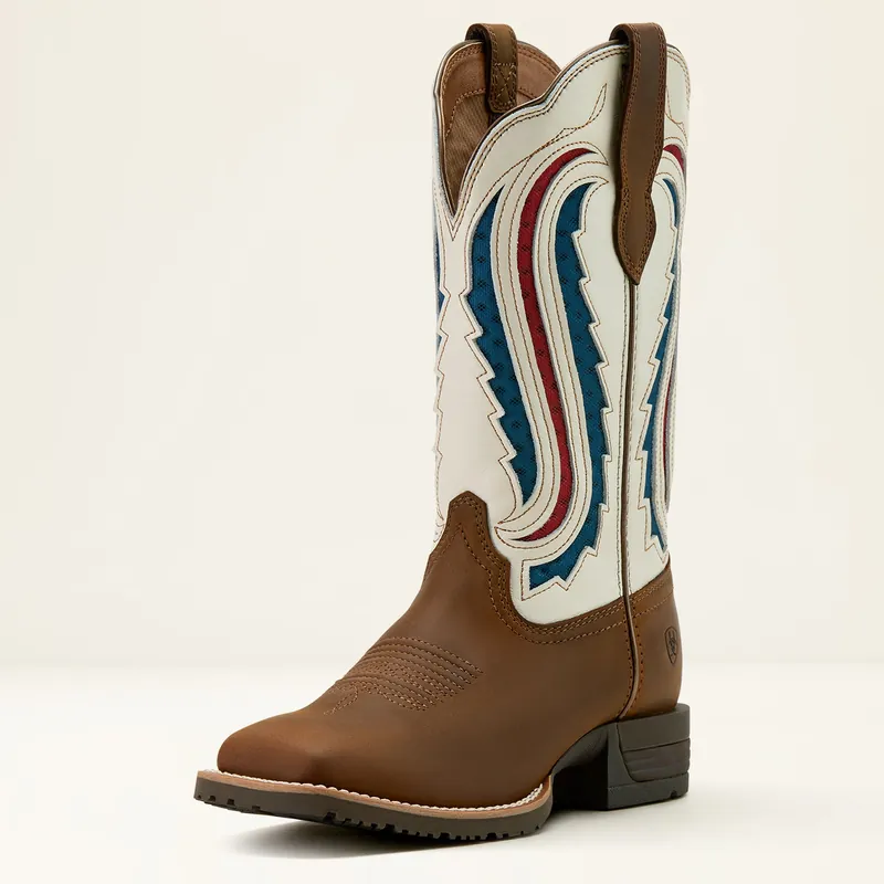 Women's Ariat Hybrid Ranchwork VentTEK 360 Western Boot #10061143