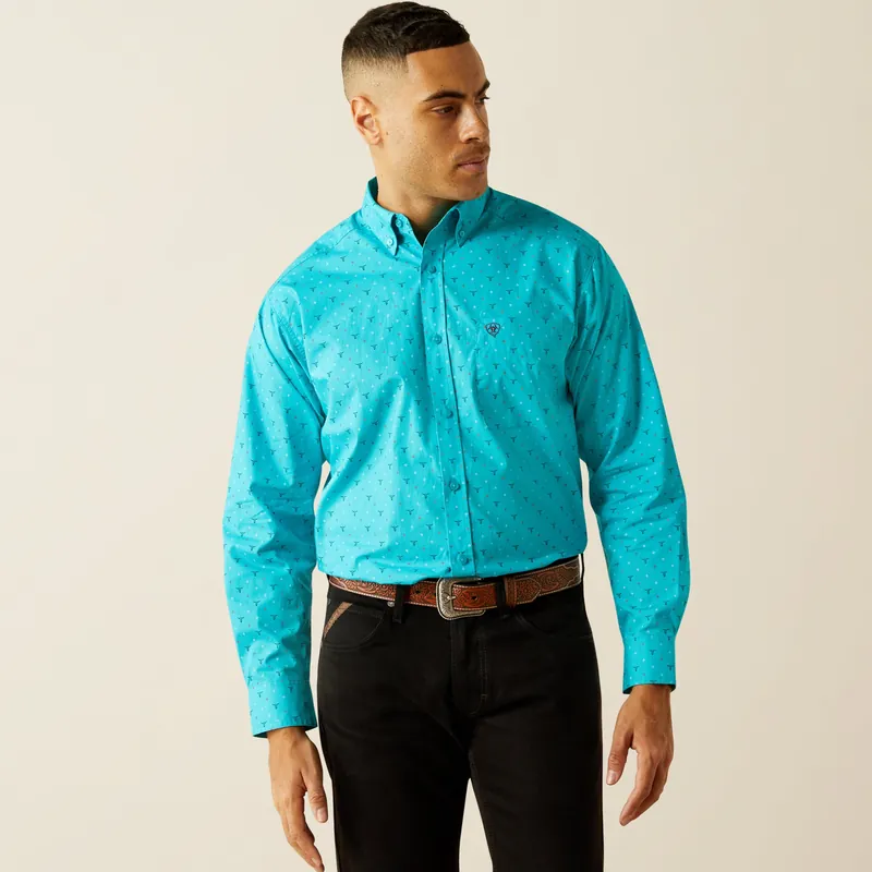 Men's Ariat Willke Classic Fit Button Down Shirt #10058762 - High Country Western Wear