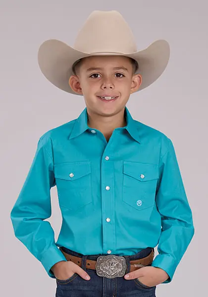 Boy's Roper Snap Front Shirt #03-030-0265-4101