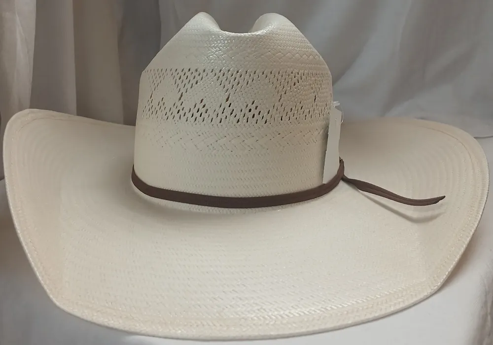 American Hat Co. 20X Straw Hat #8110RC-2CCHOC