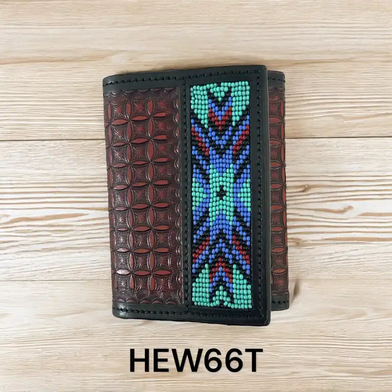 Men's Circle SH Tri-Fold Wallet #HEW66T