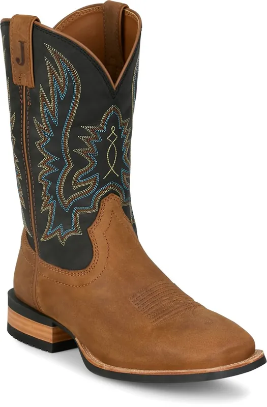 Men's Justin Rustle Western Boot #OL7330
