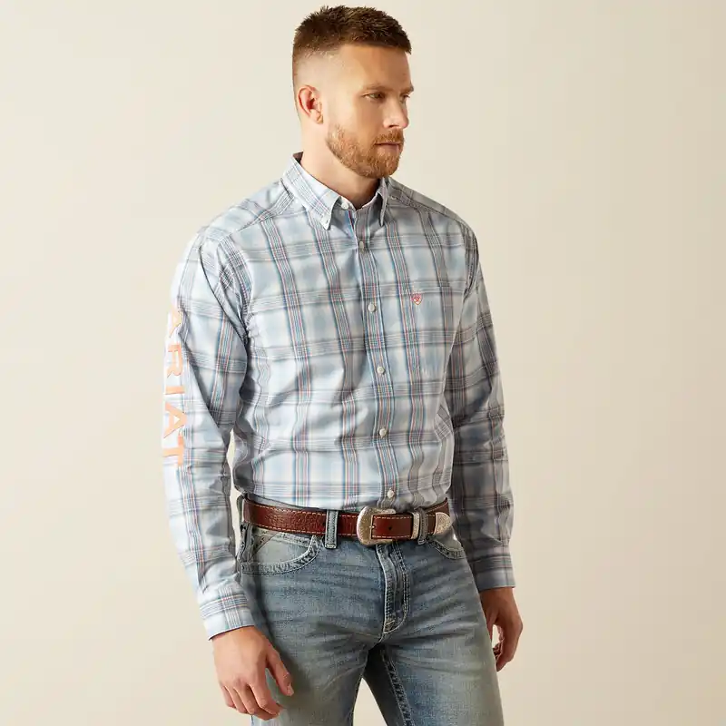 Men's Ariat Pro Series Team Finnegan Classic Fit Button Down Shirt #10058963