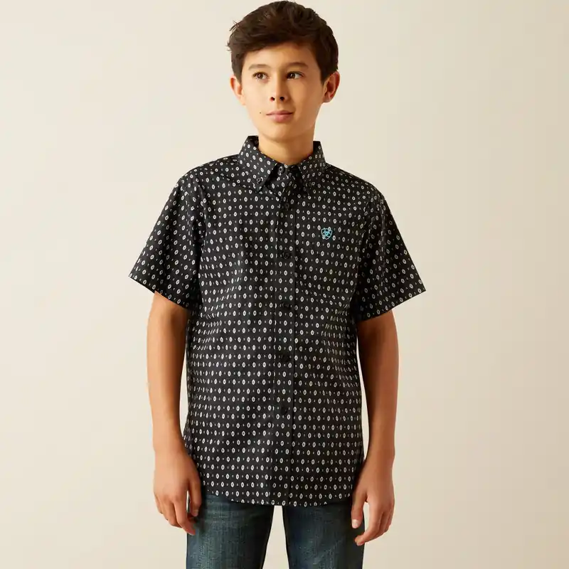 Boy's Ariat Steele Classic Fit Button Down Shirt #10058699