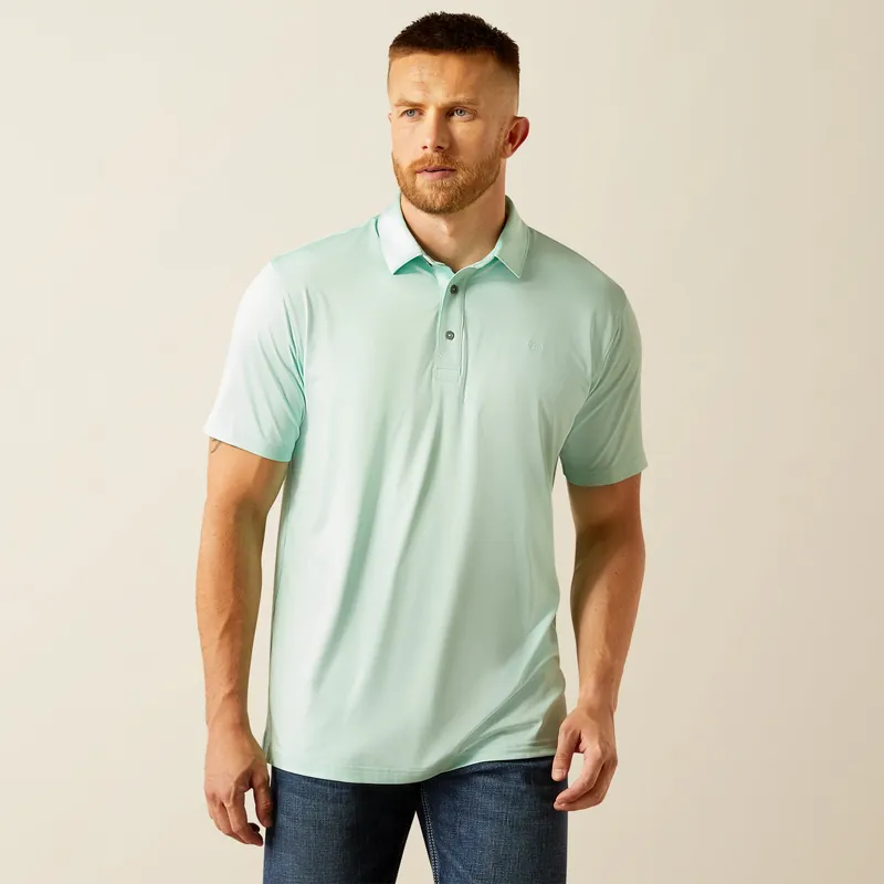 Men's Ariat Charger 2.0 Fitted Polo Shirt #10058779