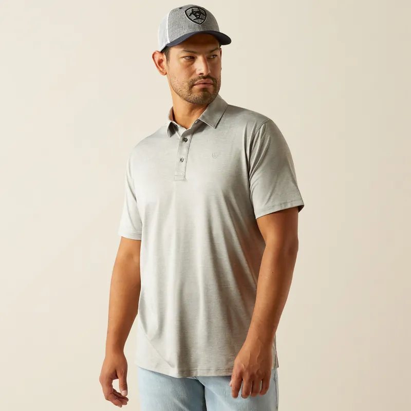Men's Ariat Charger 2.0 Fitted Polo Shirt #10058858