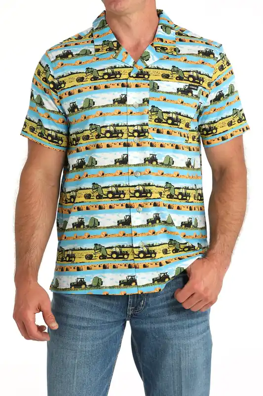 Men's Cinch Button Down Shirt #MTW1401050