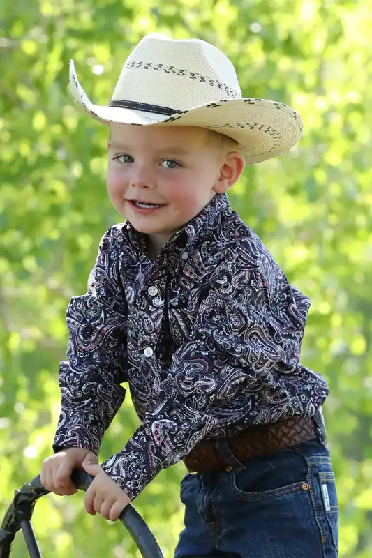 Infant Boy's Cinch Button Down Shirt #MTW7062378