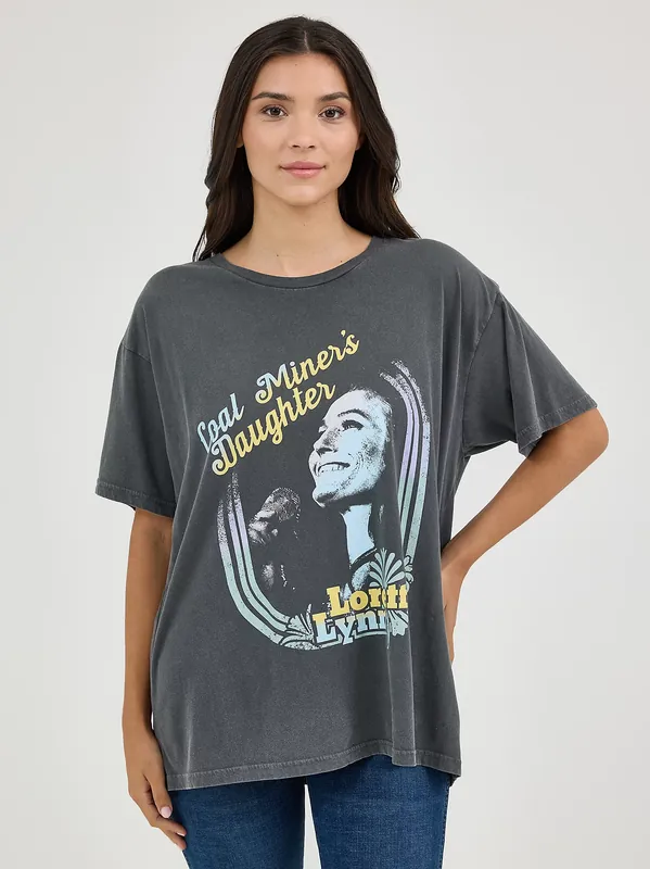 Women's Wrangler Oversized Band T-Shirt #112361043