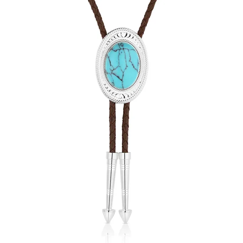 Montana Silversmiths Western Bolo Tie #BT6146TQ