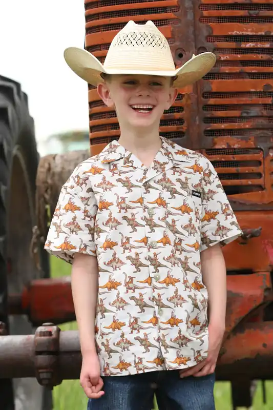 Boy's Cinch Button Down Shirt #MTW7170004