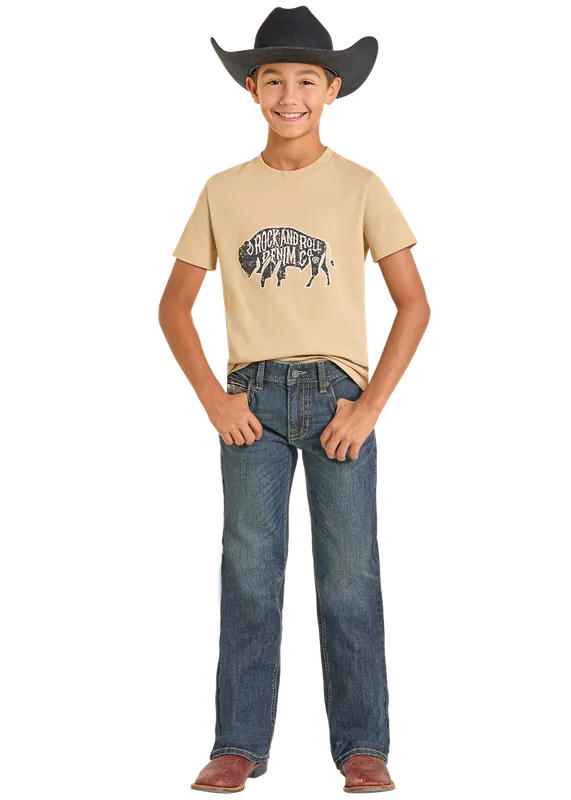 Boy's Rock & Roll Cowboy Bootcut Jean #BB0BD07388