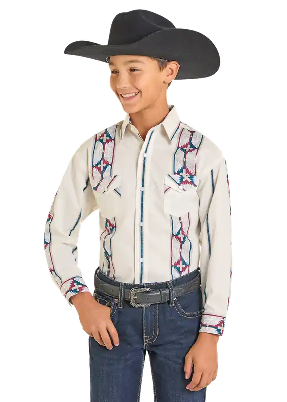 Boy's Panhandle Snap Front Shirt #PBN2S06914