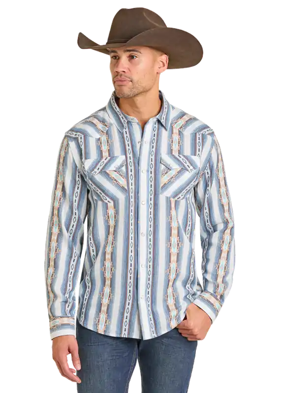 Men's Panhandle Slim Snap Front Shirt #PMN2S06903