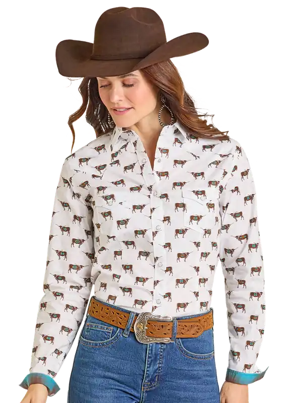 Women's Rough Stock Snap Front Shirt #RWN2S07092