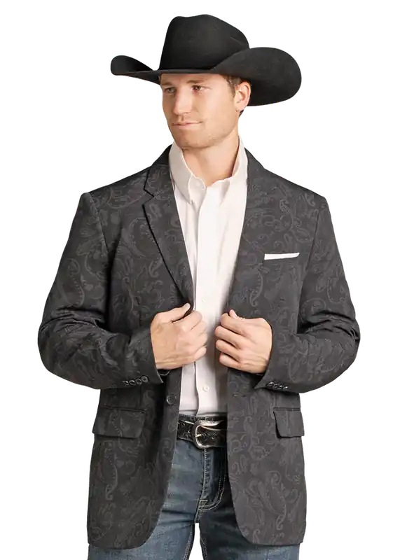 Men's Rock & Roll Cowboy Sport Coat #BM96C07382