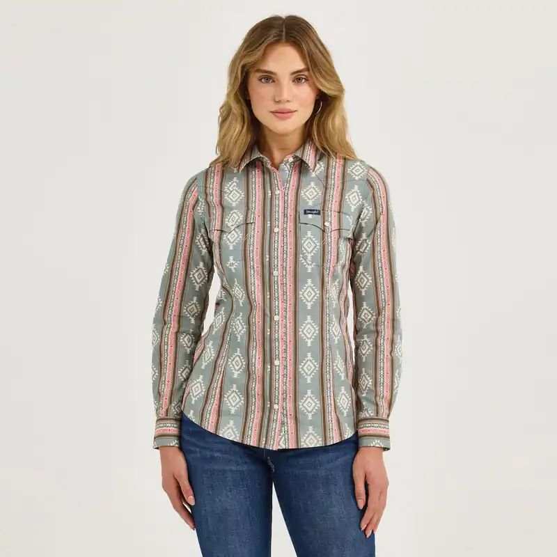 Women's Wrangler Retro Snap Front Shirt #112367279