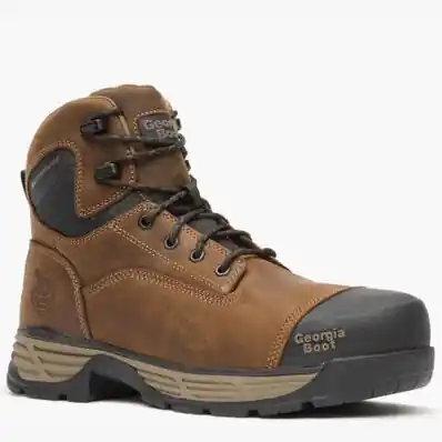 Men's Georgia Durablend Edge Waterproof Alloy Toe Work Boot #GB00679