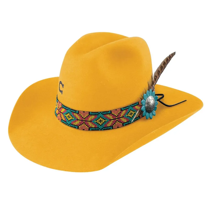 Charlie 1 Horse Gold Digger 4X Felt Hat #CWGDGR-2134-C