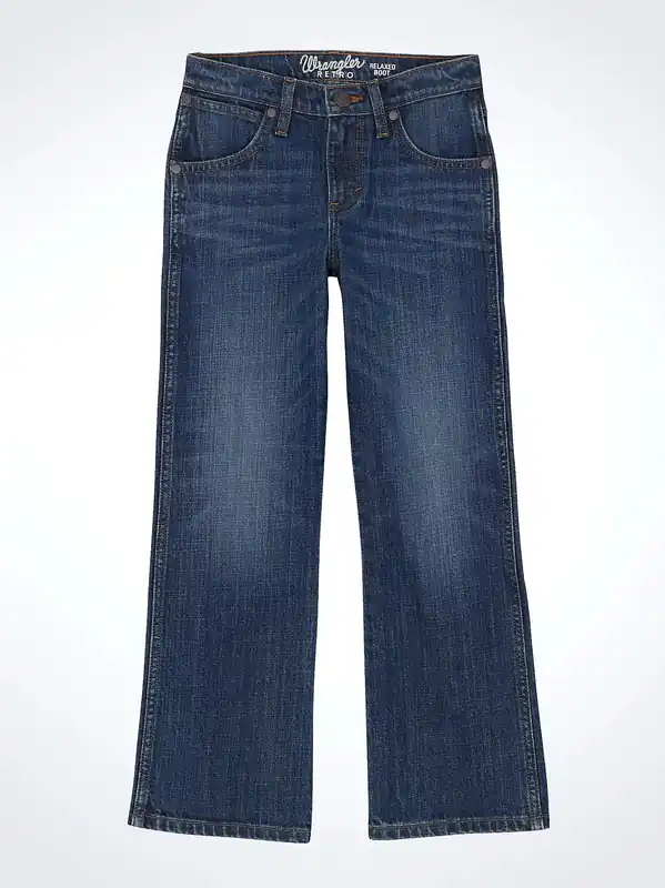 Boy's Wrangler Retro Relaxed Bootcut Jean #112367889X