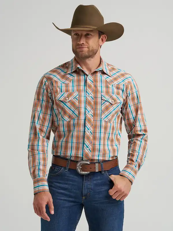 Men's Wrangler 20X Competition Advanced Comfort Snap Front Shirt #112367926