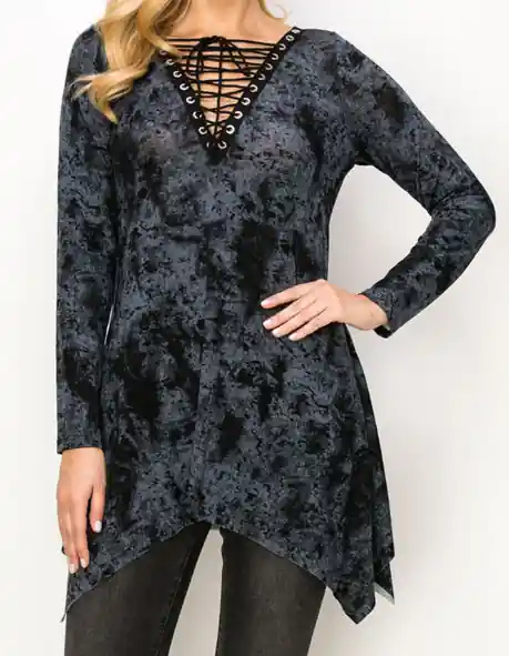 Women's Vocal Tunic Blouse #19580L