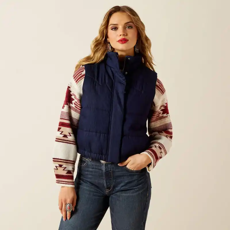 Women's Ariat Western Swirls Vest #10062406