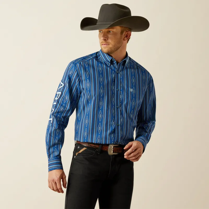 Men's Ariat Team Pace Classic Fit Button Down Shirt #10062252