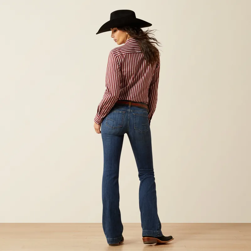 Women's Ariat Perfect Rise Bessie Slim Trouser Jean #10061727