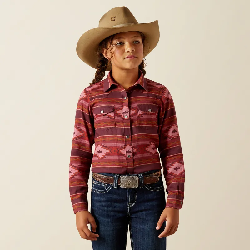 Girl's Ariat Jewel Snap Front Shirt #10062844