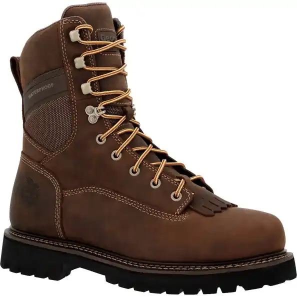 Men's Georgia Core 37 Waterproof Composite Toe Logger Work Boot #GB00720