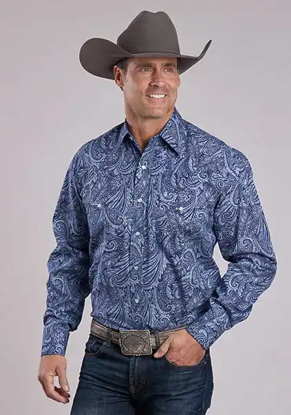 Men's Stetson Snap Front Shirt #11-001-0425-6047