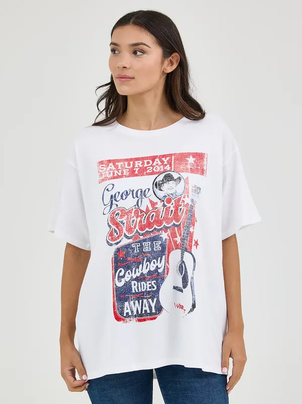 Women's Wrangler Oversized Band T-Shirt #112361056