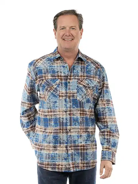 Men's Scully Snap Front Shirt #5417 - WAHMAKER