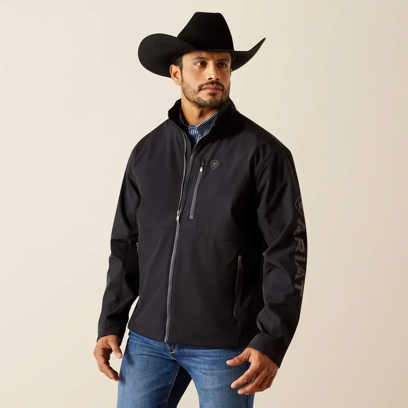Men's Ariat Logo Softshell Jacket #10062586X