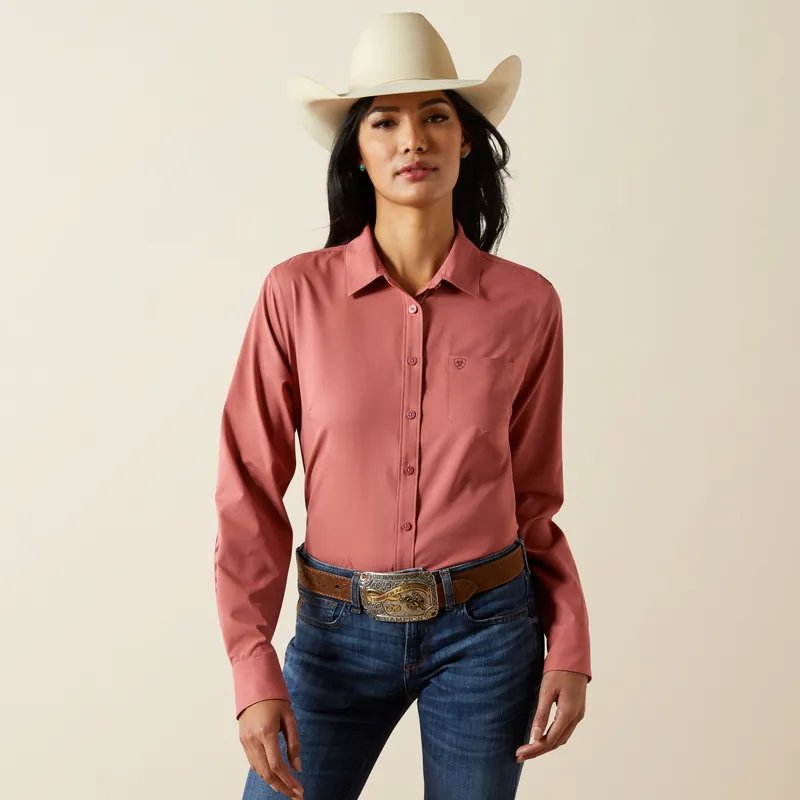 Women's Ariat Team Kirby Pro Button Down Shirt #10062280
