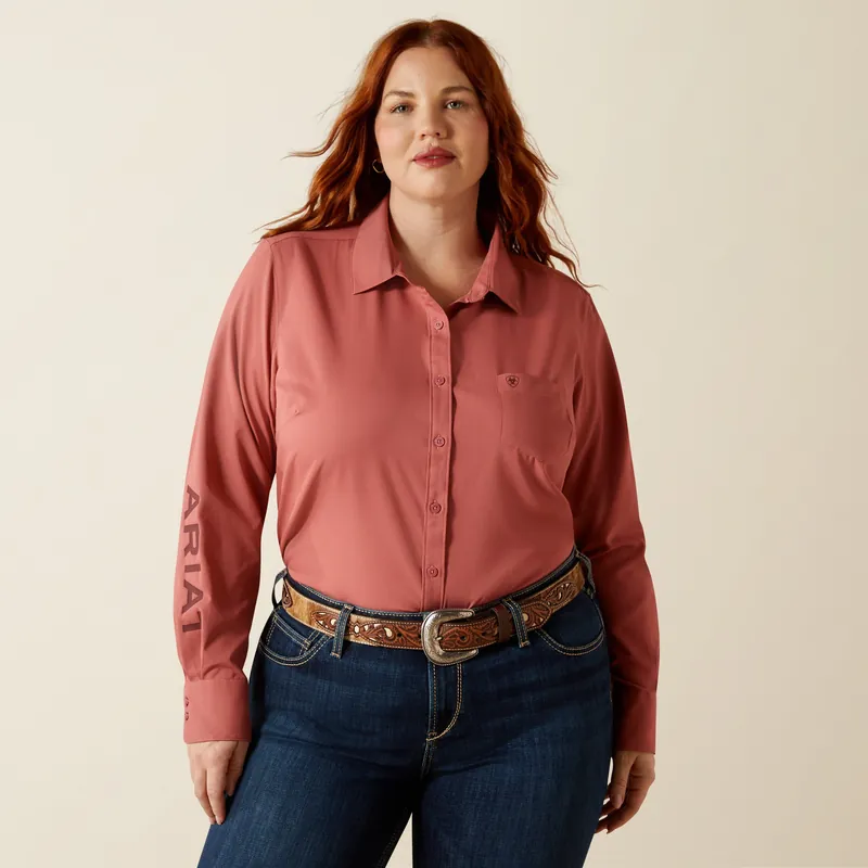 Women's Ariat Team Kirby Pro Button Down Shirt #10062280X