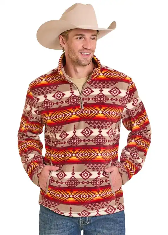 Men's Powder River Fleece Pullover #DM91C07314