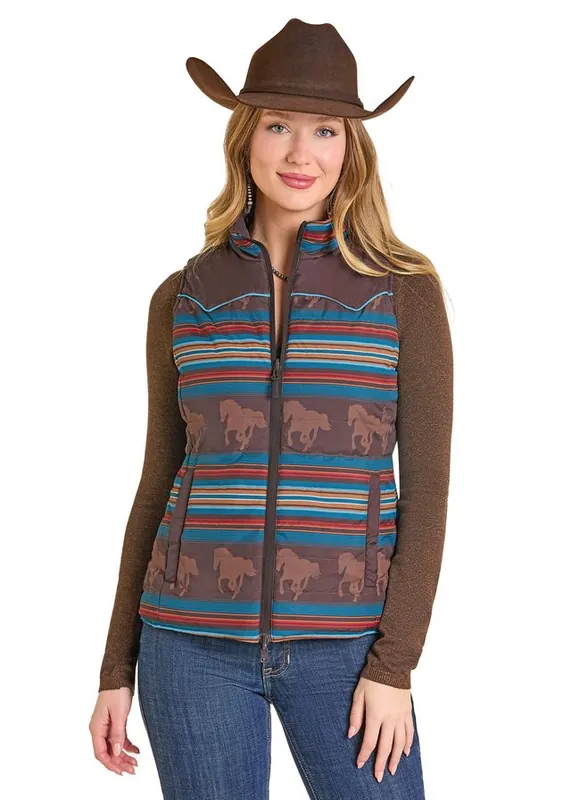 Women's Powder River Reversible Vest #DW98C06850