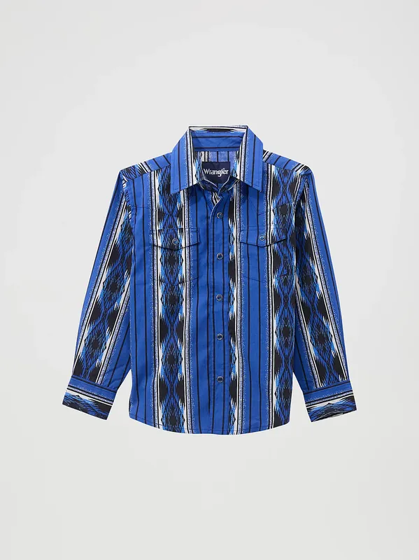 Boy's Wrangler Checotah Snap Front Shirt #112369458