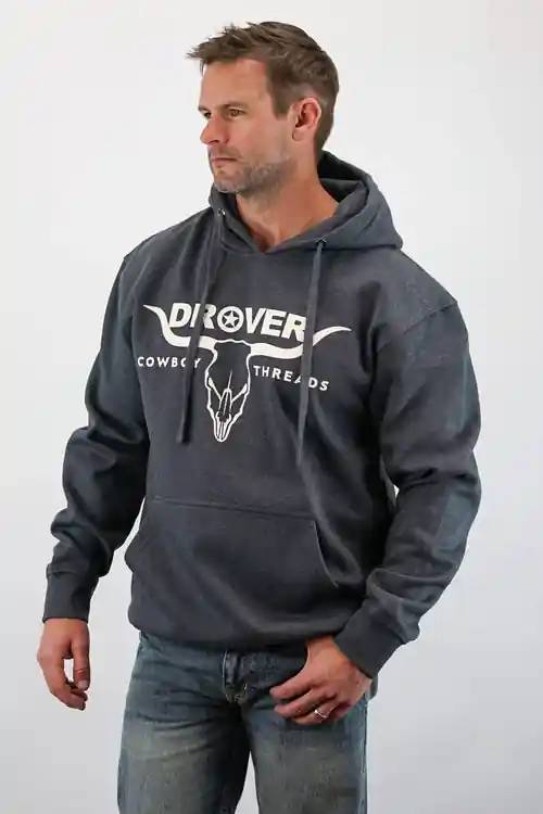 Men's Drover Cowboy Threads Hoodie #D127
