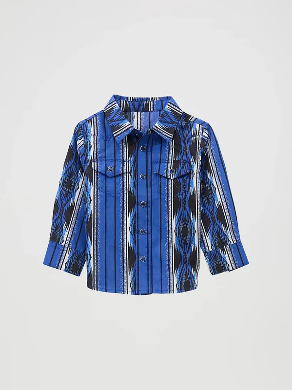 Infant/Toddler Boy's Wrangler Checotah Snap Front Shirt #112369537
