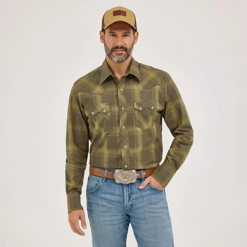 Men's Wrangler Retro Snap Front Shirt #112369543