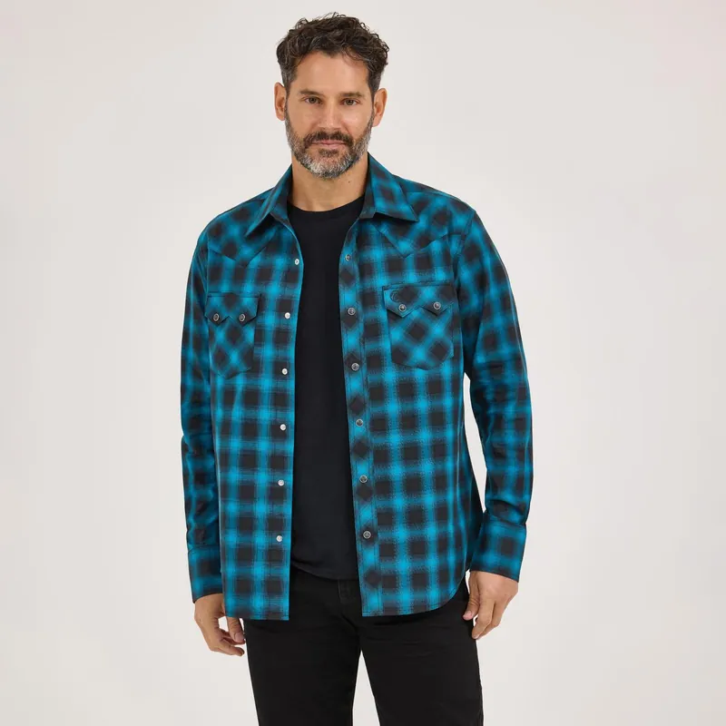 Men's Wrangler Retro Snap Front Shirt #112369565